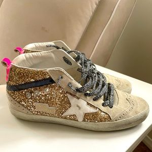 Golden Goose Midstar size 40 10 US GLITTER
